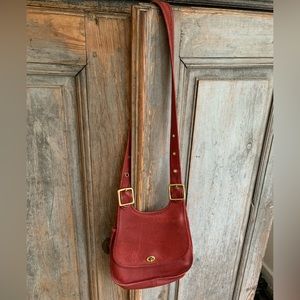 Vintage Coach Red Legacy Cross body